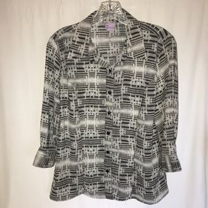 Laura Scott blouse size medium petite